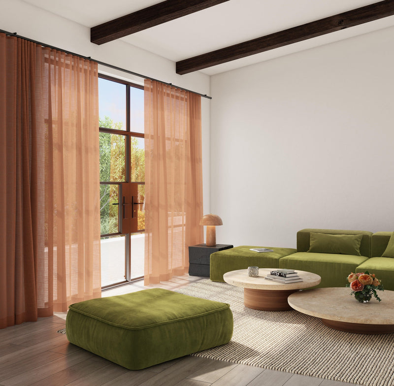 Mistral Sienna Fabric by Prestigious Textiles | 7893/412