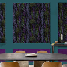 Alabaster Purple / Sage Contemporary Wallpaper by Mallion & Knowles