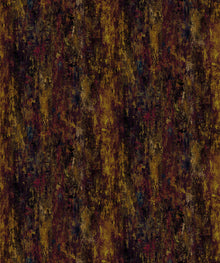 Alabaster Red / Gold Contemporary Wallpaper by Mallion & Knowles