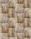Cubit Silver / Stone Contemporary Wallpaper by Mallion & Knowles
