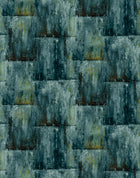 Cubit Gold / Jade Contemporary Wallpaper by Mallion & Knowles