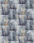 Cubit Amber / Silver Contemporary Wallpaper by Mallion & Knowles