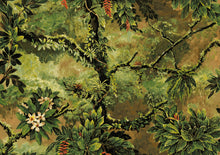 Orinoco Honey / Forest Floral Style Wallpaper by Mallion & Knowles