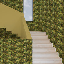 Orinoco Honey / Forest Floral Style Wallpaper by Mallion & Knowles
