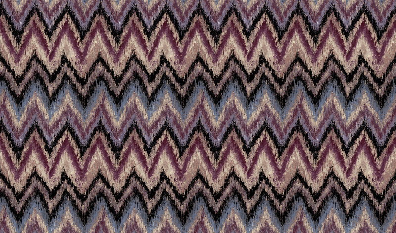 Zanzibar Plum / Berry Contemporary Wallpaper by Mallion & Knowles