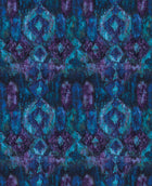 Dumas Sapphire / Plum Contemporary Wallpaper by Mallion & Knowles