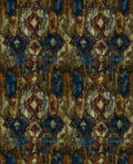 Dumas Navy / Tan Contemporary Wallpaper by Mallion & Knowles