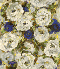 Hester Navy Floral Style Wallpaper by Mallion & Knowles