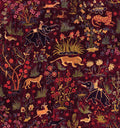 Raj Ruby Traditional Wallpaper by Mallion & Knowles