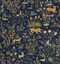 Raj Sapphire Traditional Wallpaper by Mallion & Knowles