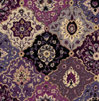 Kashmir Amethyst / Ruby Traditional Wallpaper by Mallion & Knowles