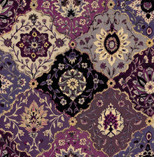 Kashmir Amethyst / Ruby Traditional Wallpaper by Mallion & Knowles