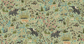Maharaja Sage Traditional Wallpaper by Mallion & Knowles