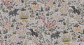 Maharaja Silver Traditional Wallpaper by Mallion & Knowles