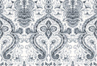 Mayfair Silver Traditional Wallpaper by Mallion & Knowles