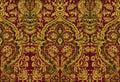 Grosvenor Crimson / Gold Traditional Wallpaper by Mallion & Knowles