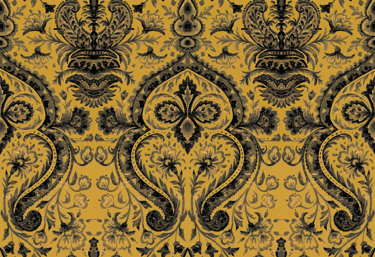 Grosvenor Antique Traditional Wallpaper by Mallion & Knowles