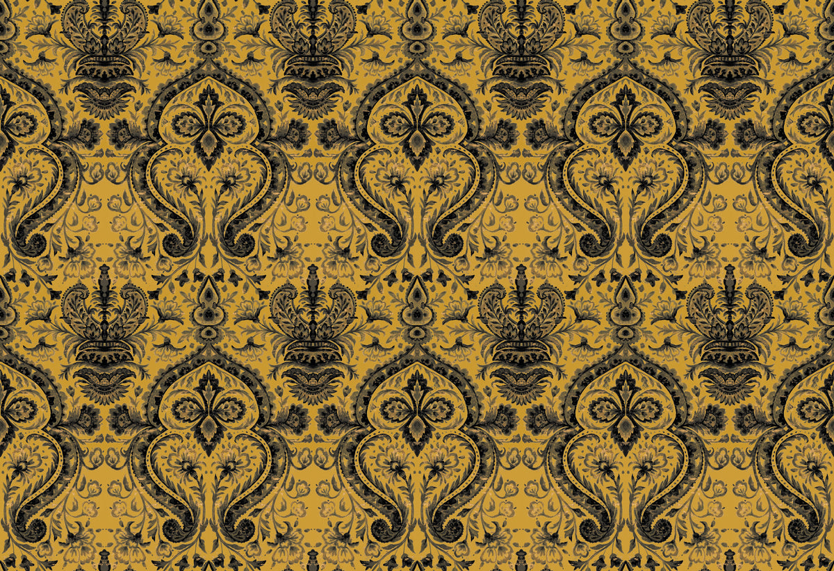 Grosvenor Antique Traditional Wallpaper by Mallion & Knowles
