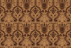 Grosvenor Amber Traditional Wallpaper by Mallion & Knowles