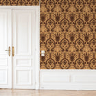 Grosvenor Amber Traditional Wallpaper by Mallion & Knowles