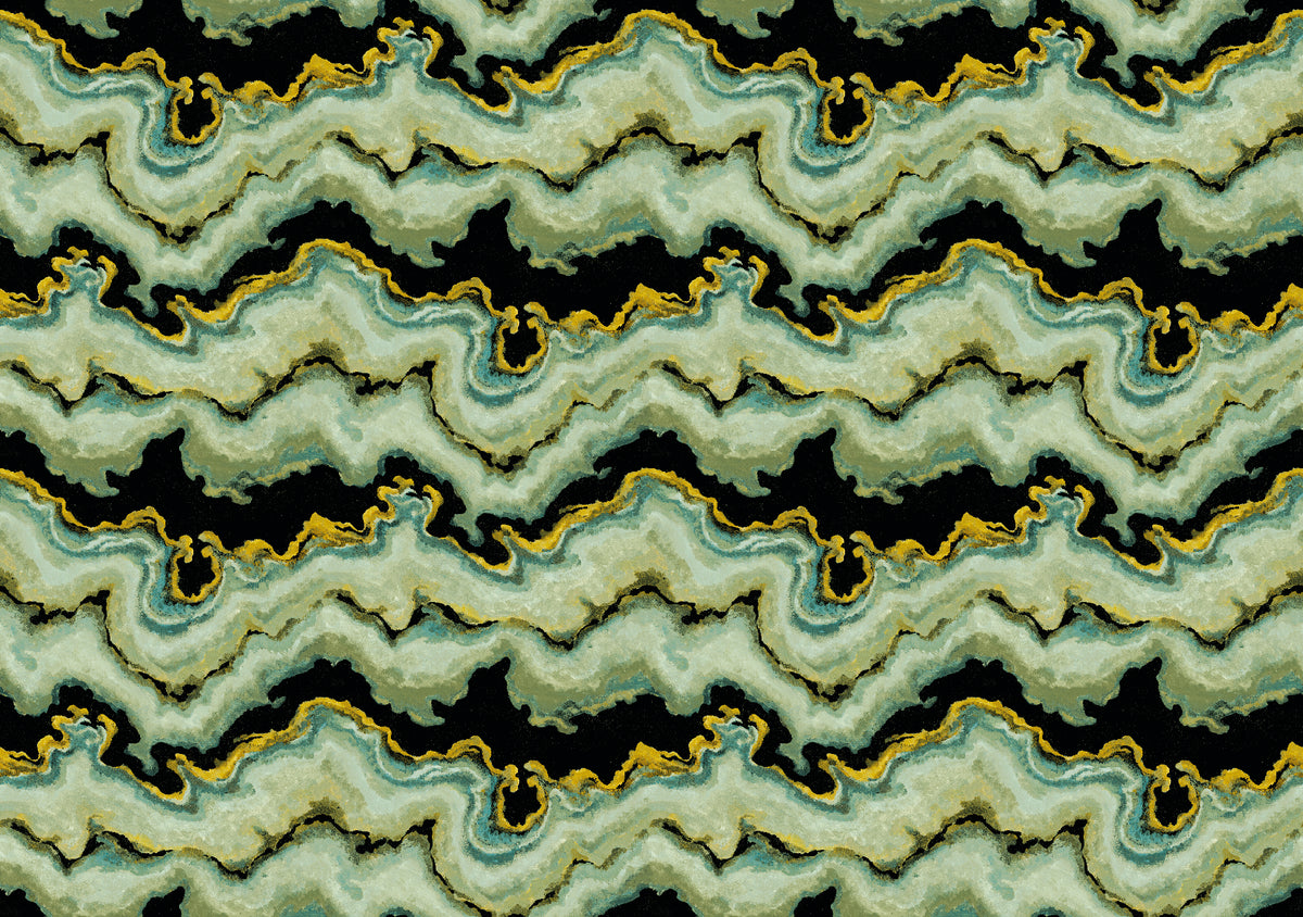 Mika Verdi Contemporary Wallpaper by Mallion & Knowles