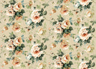 Messina Rustic / Beige Floral Style Wallpaper by Mallion & Knowles
