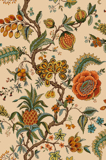 Pompadour Rustic Traditional Wallpaper by Mallion & Knowles