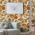 Pompadour Rustic Traditional Wallpaper by Mallion & Knowles