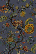 Pompadour Graphite Traditional Wallpaper by Mallion & Knowles
