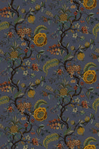 Pompadour Graphite Traditional Wallpaper by Mallion & Knowles
