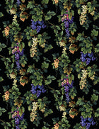 Vineyard Black Traditional Wallpaper by Mallion & Knowles
