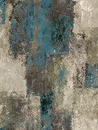 Patina Jade / Putty Contemporary Wallpaper by Mallion & Knowles