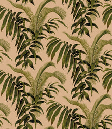Pavillion Amber Floral Style Wallpaper by Mallion & Knowles