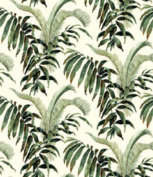 Pavillion Olive Floral Style Wallpaper by Mallion & Knowles