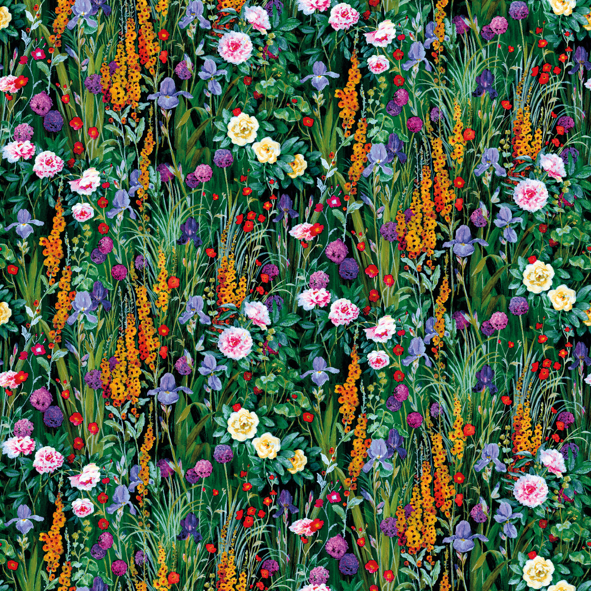 Chelsea Chintz Floral Style Wallpaper by Mallion & Knowles