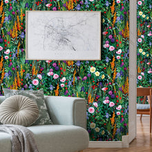 Chelsea Chintz Floral Style Wallpaper by Mallion & Knowles