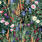 Chelsea Sage Floral Style Wallpaper by Mallion & Knowles