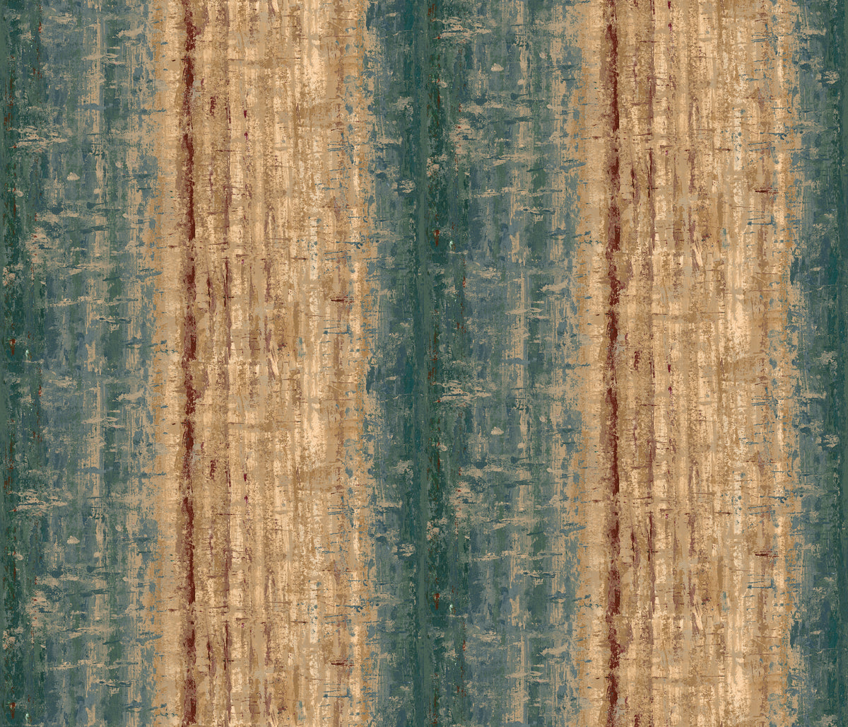 Topaz Sand / Jade Contemporary Wallpaper by Mallion & Knowles