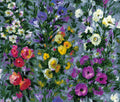 Gem Chintz / Grey Floral Style Wallpaper by Mallion & Knowles