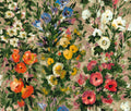Gem Orange / Beige Floral Style Wallpaper by Mallion & Knowles