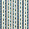 Red Car Stripe Little Book of Morris Indigo & Linen Fabric by Morris & Co