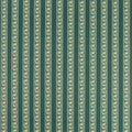 Red Car Stripe Little Book of Morris Emery Blue Fabric by Morris & Co
