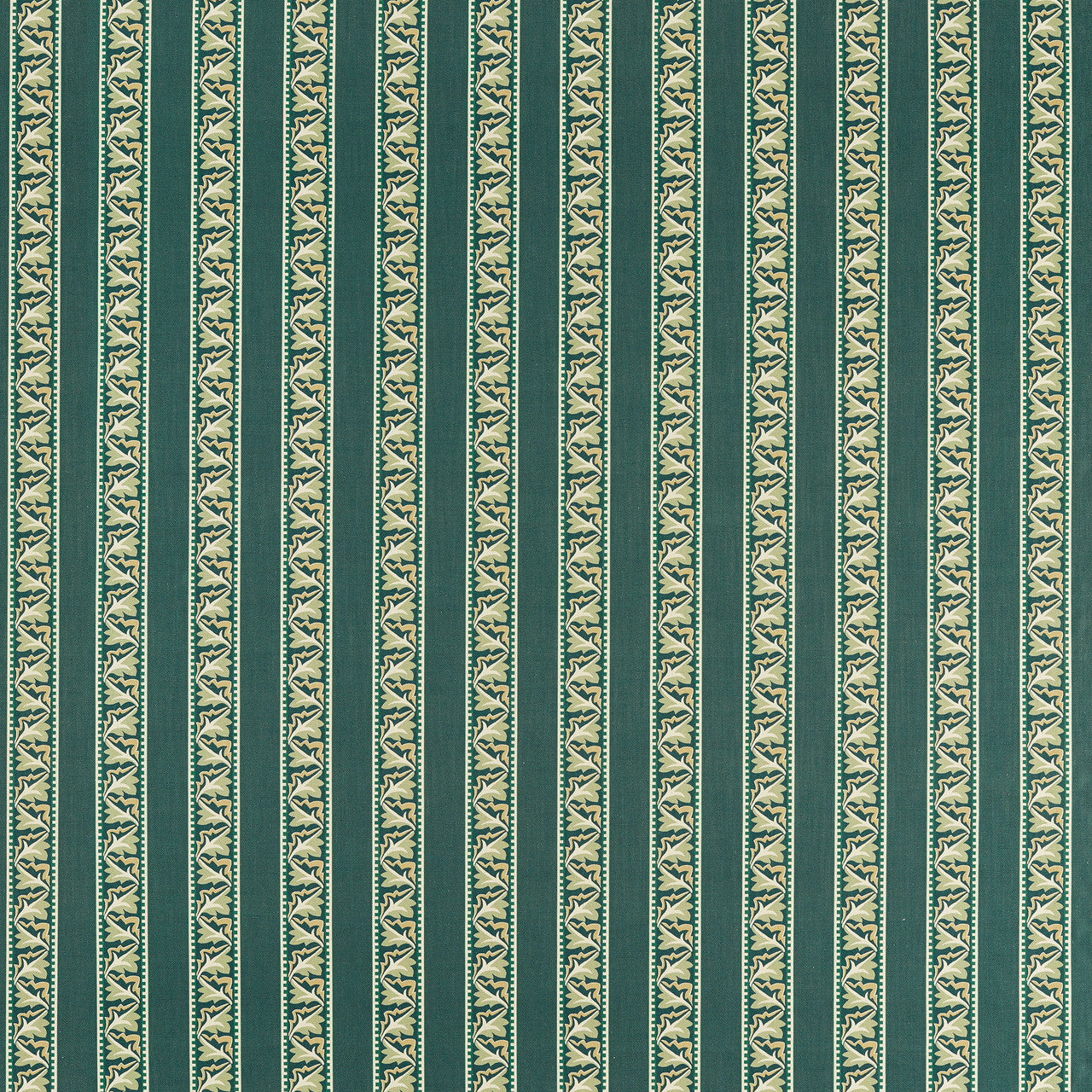 227248 Red Car Stripe Little Book of Morris Emery Blue Fabric by Morris & Co