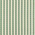 Red Car Stripe Little Book of Morris Forest & Linen Fabric by Morris & Co