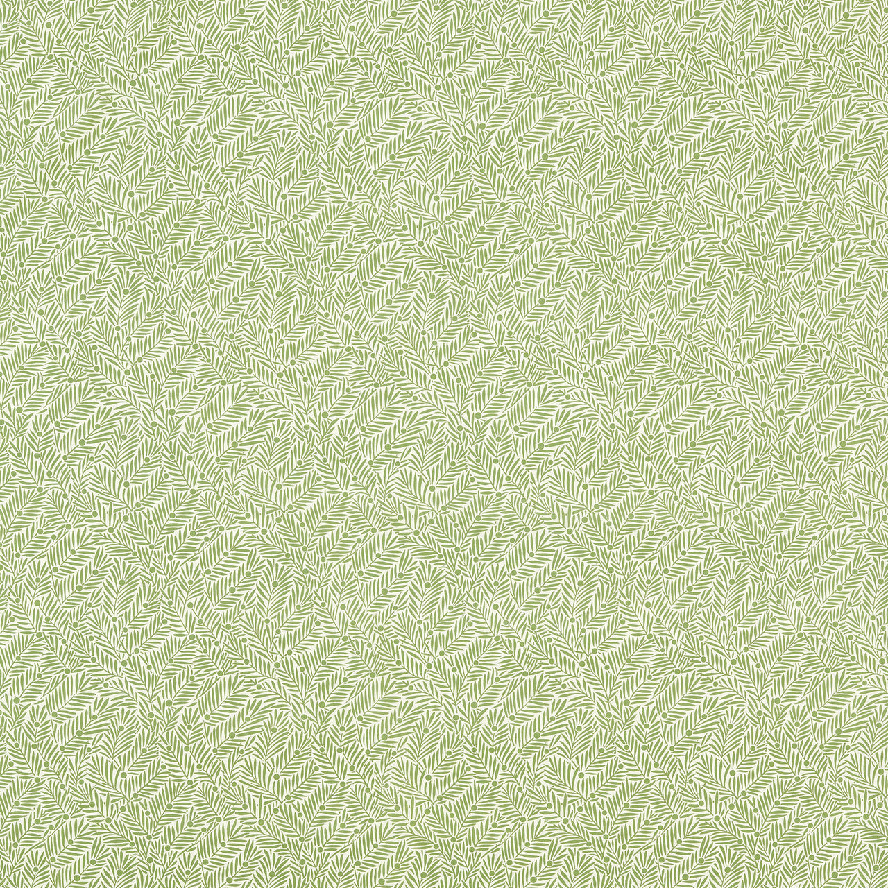 227256 Yew & Aril Little Book of Morris Sage Fabric by Morris & Co