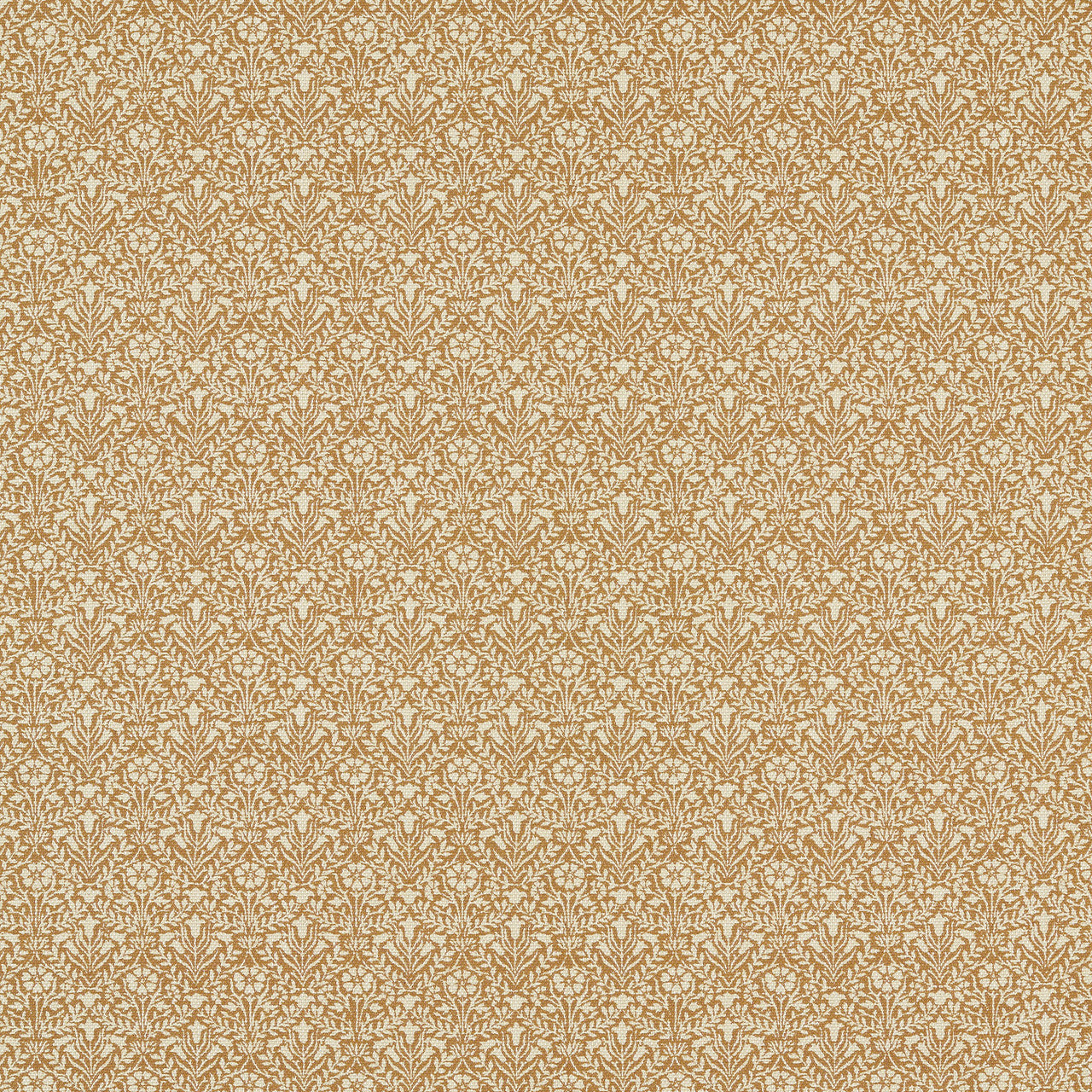 237420 Bellflowers Weave Little Book of Morris Bark Fabric by Morris & Co