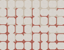 MLL3101-2 Blaua Red Llaüt Mural by Tres Tintas (350x270cm)