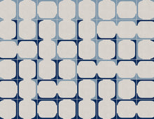 MLL3101-3 Blaua Blue Llaüt Mural by Tres Tintas (350x270cm)