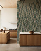 MLL3102-3 Pinyol Green Llaüt Mural by Tres Tintas (350x270cm)