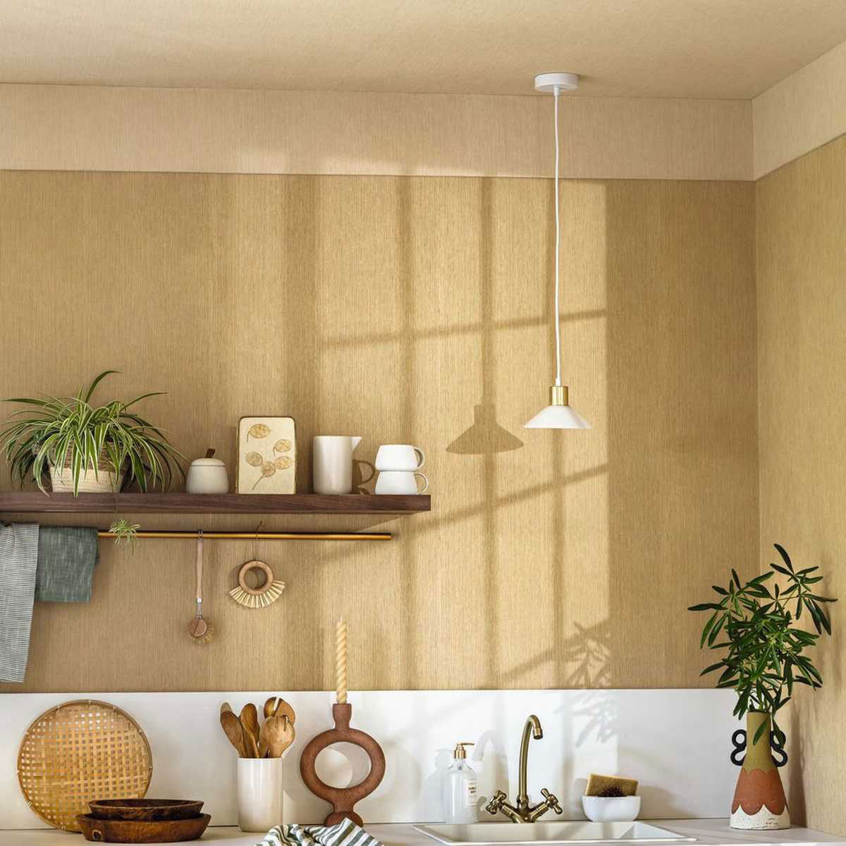 MMT106011403 Sisal Matieres Wallpaper by Caselio